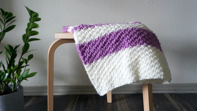 Double Moss Stitch for Beginners