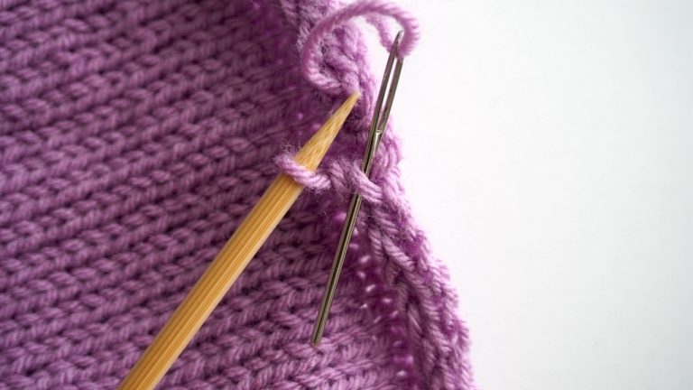 How To Knit I Cord Bind Off
