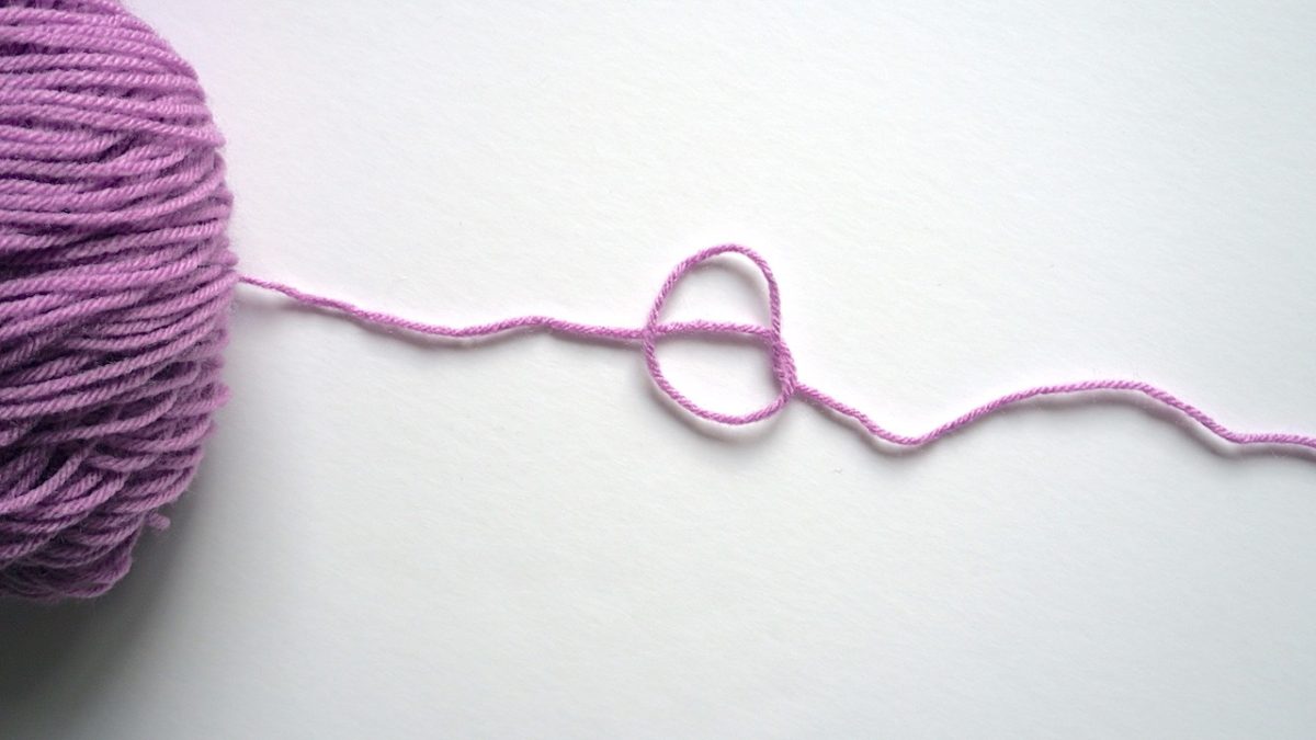 How To Make a Slip Knot for Knitting