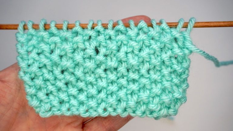Knitting Seed Stitch the Easy Way