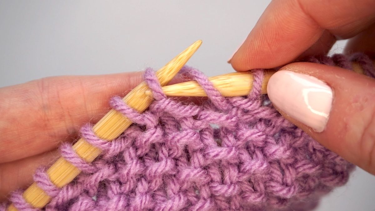Knitting Seed Stitch the Easy Way